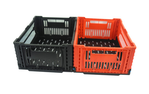 折疊4317塑料周轉筐