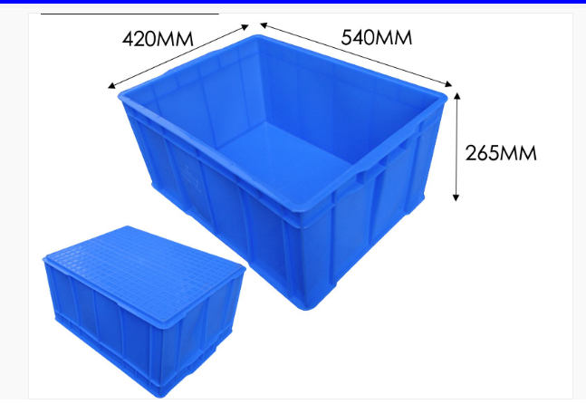   識別廣東塑料周轉(zhuǎn)箱，帕仂特 有絕招