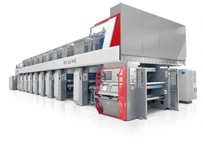 針對軟包裝市場的博斯特重磅推出RS 3.0 HS高速凹版印刷機，最高速度達500米/分鐘