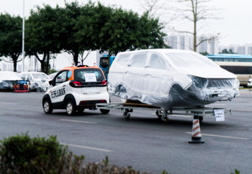徐福記廣東東莞生產(chǎn)基地智慧工廠提供無人駕駛物流解決方案,馭勢(shì)科技提供