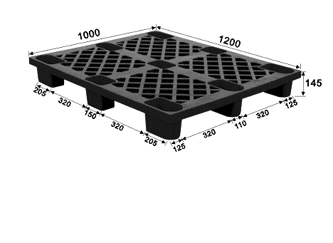用回收利用的聚丙稀、聚乙烯塑料或雜料制成的塑料托盤有什么不同？